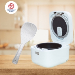 Muôi xới cơm sần chống dính Việt Nhật (2854) - Thìa, môi xới cơm cao cấp, an toàn chịu nhiệt cao - Việt Nhật Plastic HN