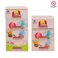 (Việt Nhật) Tủ Kitty 3T, 4T