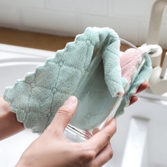 Khăn lau tay, lau bếp, lau chén đĩa đa năng 2 mặt siêu thấm 22*16cm - Việt Nhật Plastic HN