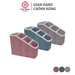 Khay nhựa tiện ích 4 ngăn Việt Nhật 2 size 5696-5688 - Việt Nhật Plastic H