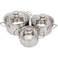 Bộ Nồi 3 Đáy Fivestar Chất Liệu Inox Bền Đẹp, Dễ Vệ Sinh Dùng Được Trên Bếp Gas, Bếp Hồng Ngoại Và Bếp Từ