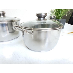 Bộ Nồi 3 Đáy Fivestar Chất Liệu Inox Bền Đẹp, Dễ Vệ Sinh Dùng Được Trên Bếp Gas, Bếp Hồng Ngoại Và Bếp Từ