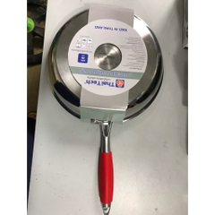 Chảo Liền Khối Inox Chống dính Thaitech Đáy Liền Thân 3 Lớp Dùng Cho Mọi Loại Bếp - Chất Liệu Inox 304 Cao Cấp