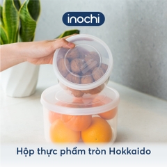 Bộ 3 Hộp Nhựa Đựng Thực Phẩm 500-1000-2000ml  Hokkaido Vuông - Nhựa Cao Cấp Trong Suốt Bền Kín Chịu Nhiệt Cao