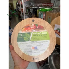 Thớt Gỗ Tròn 30cm Chắc Chắn Thớt Gỗ Bền Đẹp Giá Rẻ Tiện Dụng