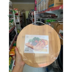 Thớt Gỗ Tròn 30cm Chắc Chắn Thớt Gỗ Bền Đẹp Giá Rẻ Tiện Dụng