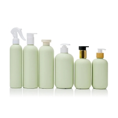 CHAI DẦU GỘI/SỮA TẮM DÁNG TRÒN NHỰA HDPE ; DUNG TÍCH 200ML - 500ML