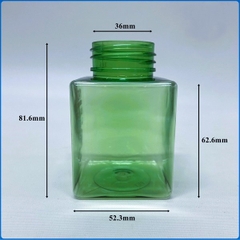CHAI NHỰA PET DÁNG VUÔNG 150ML