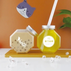 CHAI NHỰA PET ĐỰNG NƯỚC HÌNH BÁT GIÁC; DUNG TÍCH 400ML - 800ML