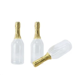 HŨ NHỰA PET ĐỰNG THỰC PHẨM  HÌNH CHAI SÂM PANH; DUNG TÍCH 250ML
