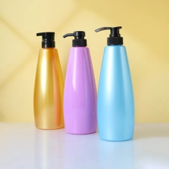 CHAI MỸ PHẨM NHỰA PET XI MẠ THÂN CAO ; DUNG TÍCH 750ML