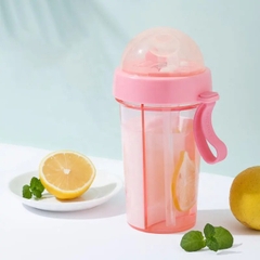 CHAI NHỰA PP ĐỰNG NƯỚC CÓ HAI NGĂN; DUNG TÍCH 300ML - 500ML