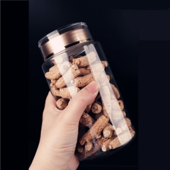 HŨ NHỰA PET ĐỰNG THỰC PHẨM NẮP 2 LỚP; DUNG TÍCH 100ML - 500ML
