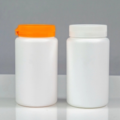 CHAI NHỰA HDPE ĐỰNG THUỐC VIÊN DÁNG TRÒN; DUNG TÍCH 150ML - 500ML