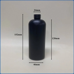 CHAI DẦU GỘI SỮA TẮM NHỰA HDPE DÁNG TRÒN CAO; DUNG TÍCH 250ML - 1000ML