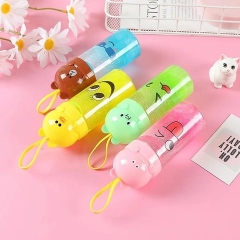 CHAI NHỰA PET ĐỰNG NƯỚC THỰC PHẨM HÌNH TRỤ TRÒN, MÀU SẮC TRẺ EM; DUNG TÍCH 250ML - 500ML