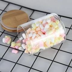 HŨ NHỰA PET ĐỰNG THỰC PHẨM HÌNH TRỤ CAO; DUNG TÍCH 200ML - 1000ML