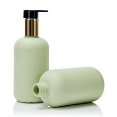 CHAI DẦU GỘI/SỮA TẮM DÁNG TRÒN NHỰA HDPE ; DUNG TÍCH 200ML - 500ML