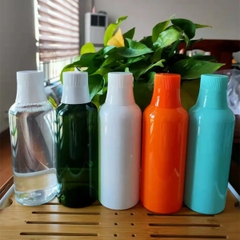 CHAI  NHỰA PET ĐỰNG NƯỚC SÚC MIỆNG CÓ NẮP VÀ CỐC ĐO 250ML