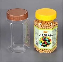 CHAI NHỰA PET LỤC GIÁC 400ML - 1050ML