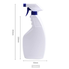 CHAI XỊT NHỰA PP/ HDPE ĐỰNG HÓA CHẤT NÔNG NGHIỆP ; DUNG TÍCH 500ML - 2000ML