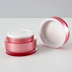 HŨ KEM DƯỠNG NHỰA PP DÁNG TRÒN ; DUNG TÍCH 30ML - 100ML