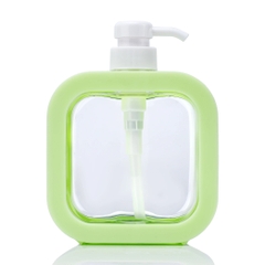 CHAI DẦU GỘI/SỮA TẮM DÁNG VUÔNG NHỰA PET ; DUNG TÍCH 300ML - 500ML