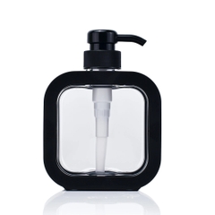 CHAI DẦU GỘI/SỮA TẮM DÁNG VUÔNG NHỰA PET ; DUNG TÍCH 300ML - 500ML