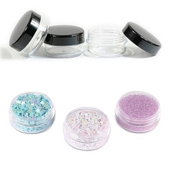 HŨ NHỰA CHIẾT MỸ PHẨM NHỰA PET MINI - HŨ KEM MẮT, SON MÔI ; DUNG TÍCH 10ML - 100ML