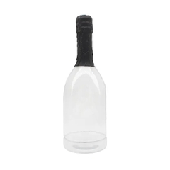 HŨ NHỰA PET ĐỰNG THỰC PHẨM  HÌNH CHAI SÂM PANH; DUNG TÍCH 250ML