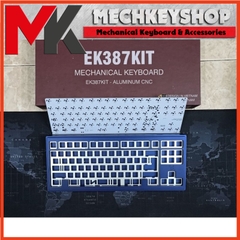 Bộ kit bàn phím cơ E-Dra x CherryB EK387KIT Aluminium (Neo87) - WKL - Navy
