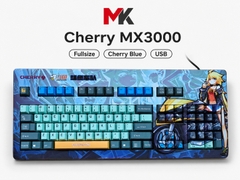 Bàn Phím Cơ Cherry MX3000 Custom Douyu.com (Cũ) - Switch Cherry Blue | MKShop
