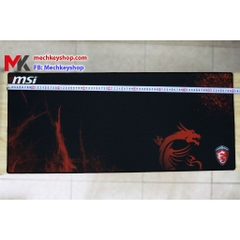 [Ảnh thật] Tấm lót chuột cỡ 90*40 cm dày 4mm, hình MSI