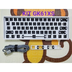 Bộ kit bàn phím GK64xs Gk61xs Bluetooth 5.1 dual mode, RGB, hotswap