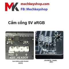 Thanh led RGB đồng bộ hub coolmoon, main Aura Sync, RGB Fusion, MSI Mystic Light, Asrock RGB