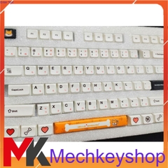 Bộ keycap Shiba Inu 118 phím XDA profile, thick pbt in dye sub