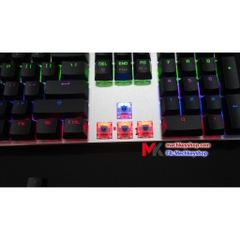 Bàn phím cơ Zero - Fullsize led Rainbow bảo hành 1 năm chính hãng