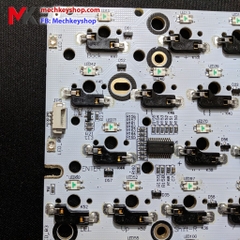 Bộ kit PCB/ Plate bàn phím cơ GK64s (Bluetooth, RGB, Hotswap, led gầm)
