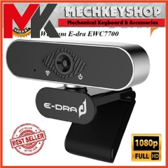 [Chính hãng] Webcam có mic E-dra EWC7700 FullHD 1080p Góc nhìn 90 độ học online