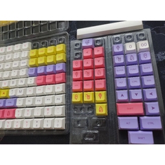 Bộ keycap XDA Ice Cream cho bàn phím cơ, 144 nút thick PBT in dyesub