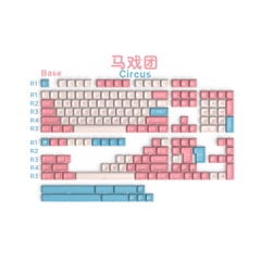 Bộ nút Keycap CIRCUS SA AIFEI 172 nút bàn phím ABS DOUBLE SHOT