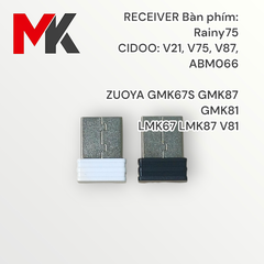 Receiver thu phát 2.4G cho bàn phím cơ Rainy75 Cidoo V21 V75 V87 Zuoya GMK67S GMK87 GMK81 LMK67 LMK81 V81
