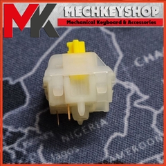 5 công tắc switch Gateron CAP Milky Yellow Linear 50g