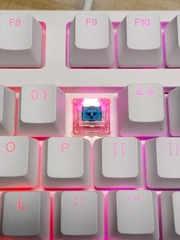 Bàn phím cơ IKBC F410 White RGB Cherry Red switch cũ