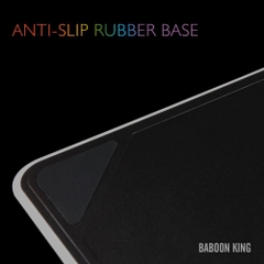 Tấm lót chuột RGB mặt vải cloth êm không lo mòn feet chuột (Baboon King RGB E-sports Mouse Pad), 1st Player New Invader