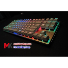 Bàn phím cơ Fuhlen SM681R, blue switch, led RGB, có driver hỗ trợ, led gầm