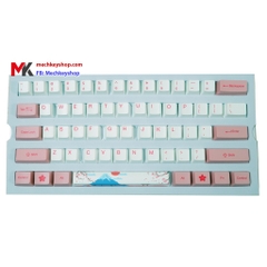 Bộ Keycap Akko Tokyo World Tour Sakura 108 +6 phím PBT
