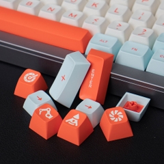 Bộ nút Keycap SALMON SA AIFEI 172 nút bàn phím ABS DOUBLE SHOT