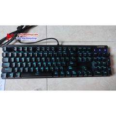 Bàn phím cơ Lenovo MK300, Led RGB, Blue switch Greetech