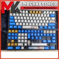 Bộ keycap Genshin Impact PBT in dye sub 134 phím dùng được cho razer